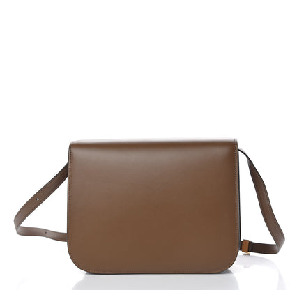 Celine Box Calfskin Medium Classic Box Flap Bag Camel 4 of 17