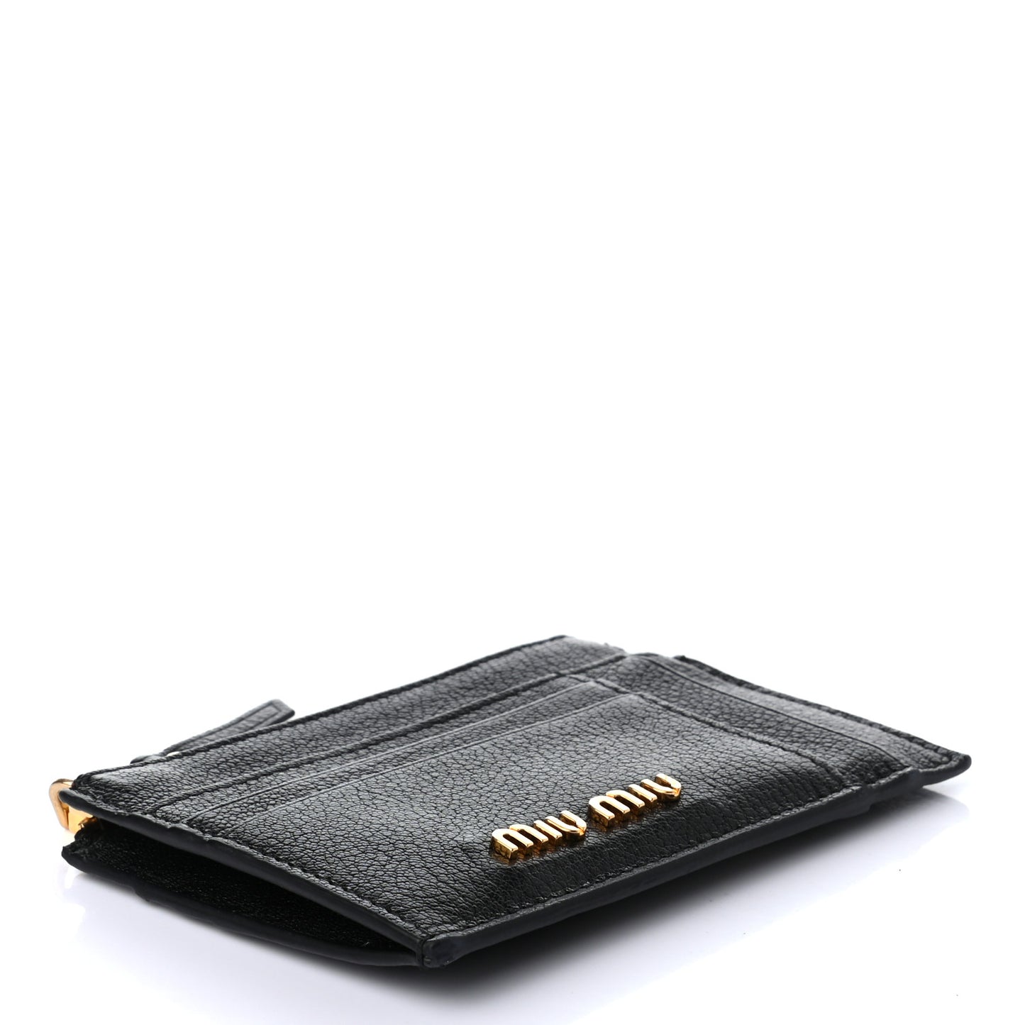 Madras Zip Card Case Black