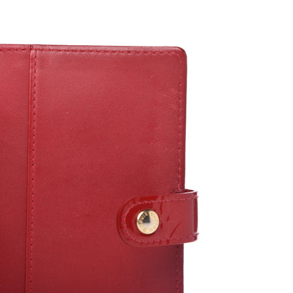 Louis Vuitton Vernis Small Ring Agenda Cover Pomme D'Amour 10 of 10