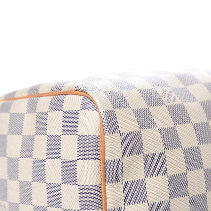 Louis Vuitton Damier Azur Speedy 30 10 of 14