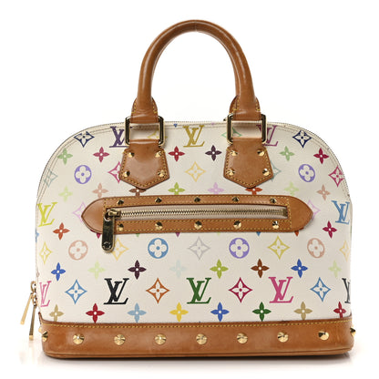 Louis Vuitton Monogram Multicolor Alma White 1 of 9