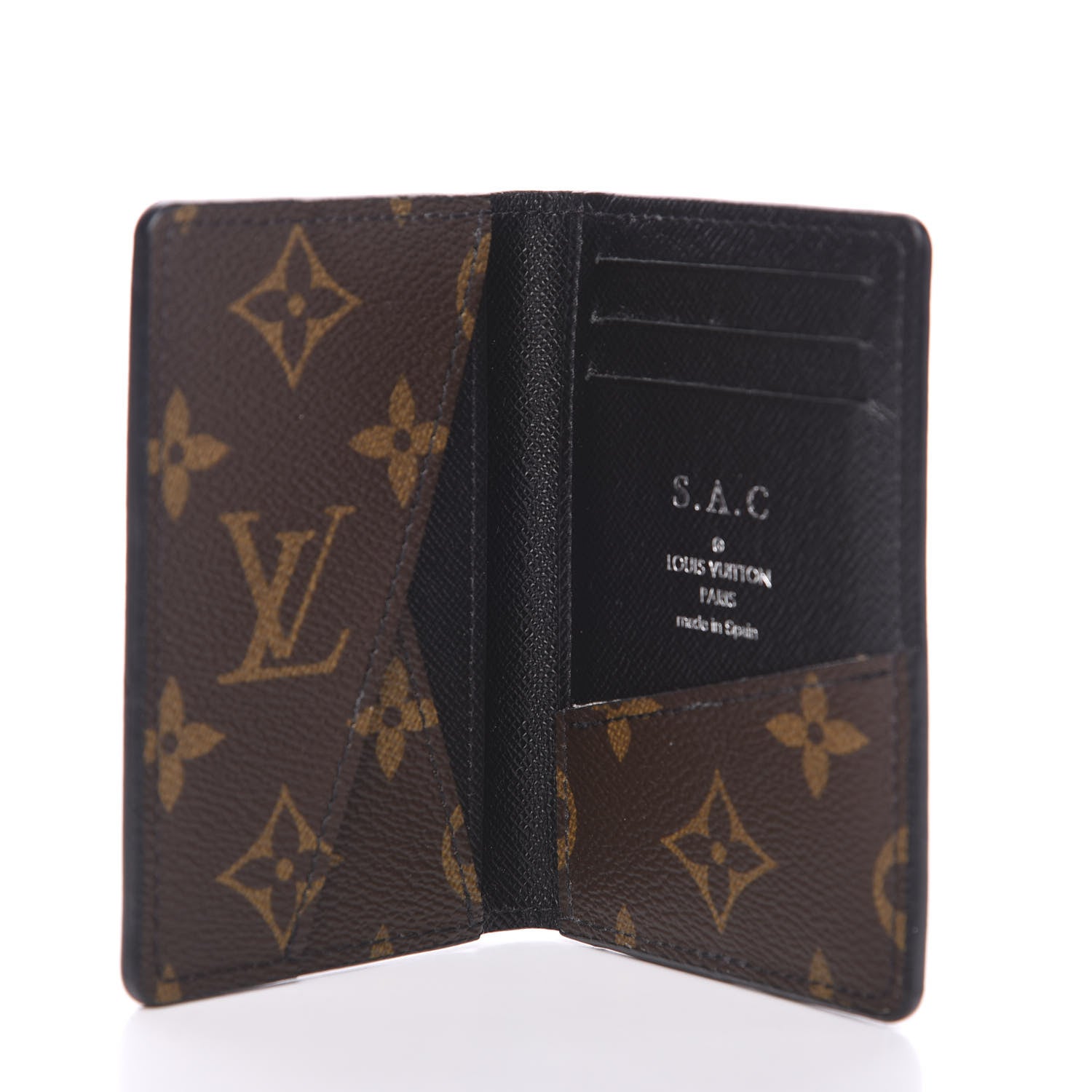 Louis Vuitton Monogram Macassar Pocket Organizer NM 4 of 6