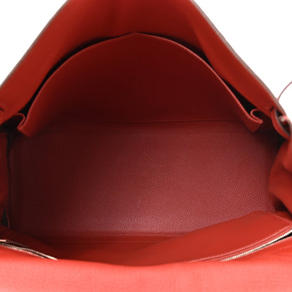 Hermes Togo Kelly Retourne 35 Rouge Venetian 5 of 12