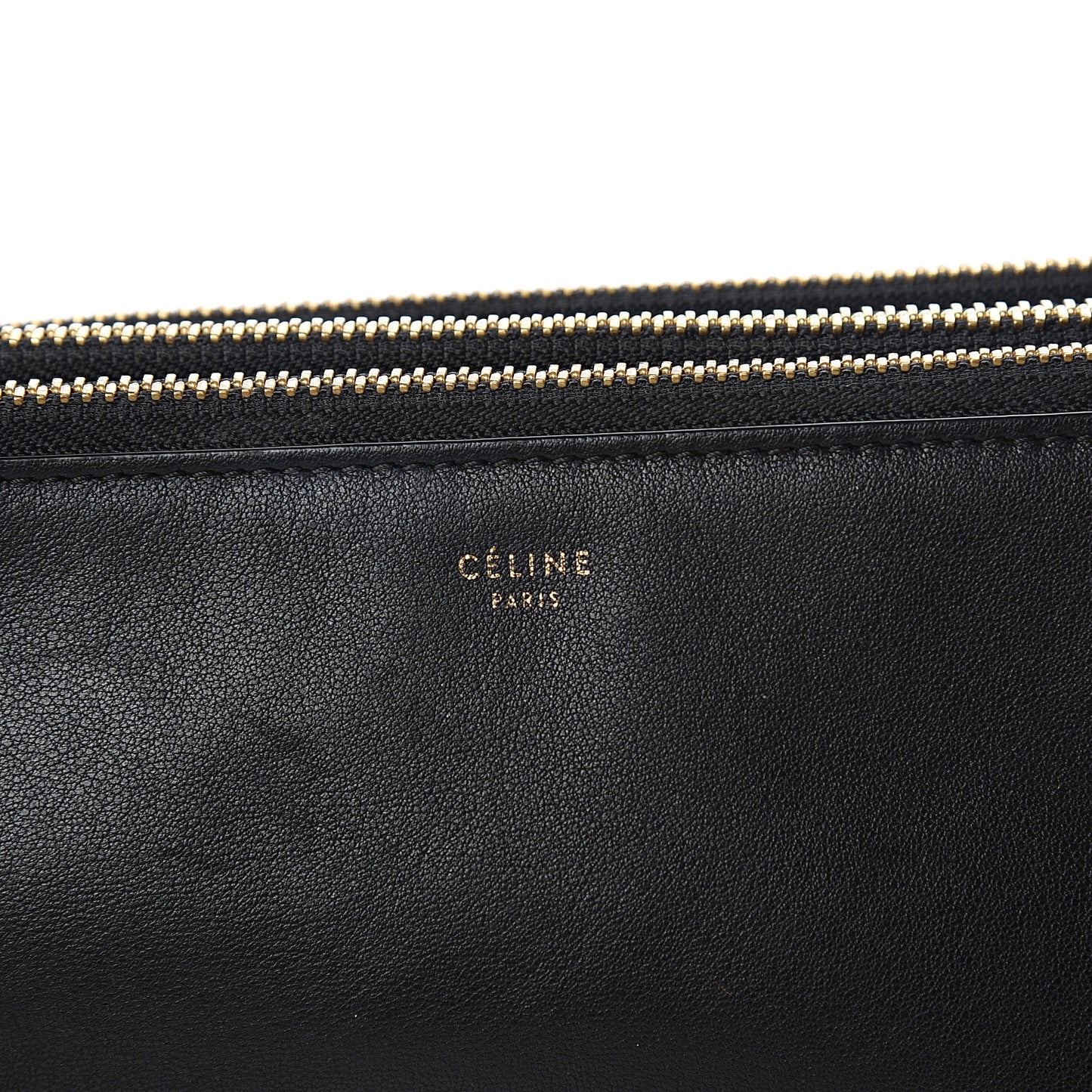 Lambskin Small Trio Crossbody Bag Black