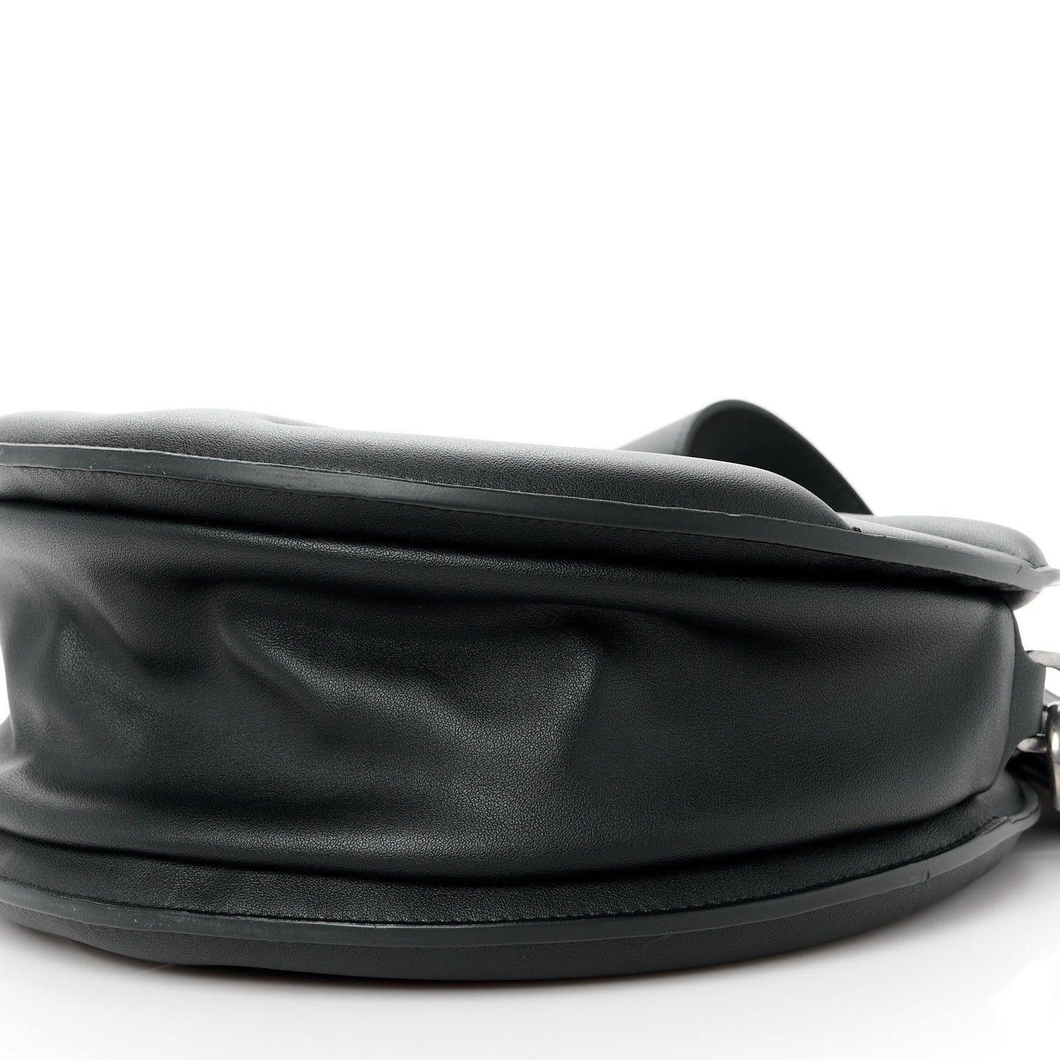 Telfar Vegan Leather Round Circle Bag Black 10 of 10