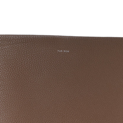 The Row Grained Calfskin Large N/S Park Tote Dark Taupe 7 of 10
