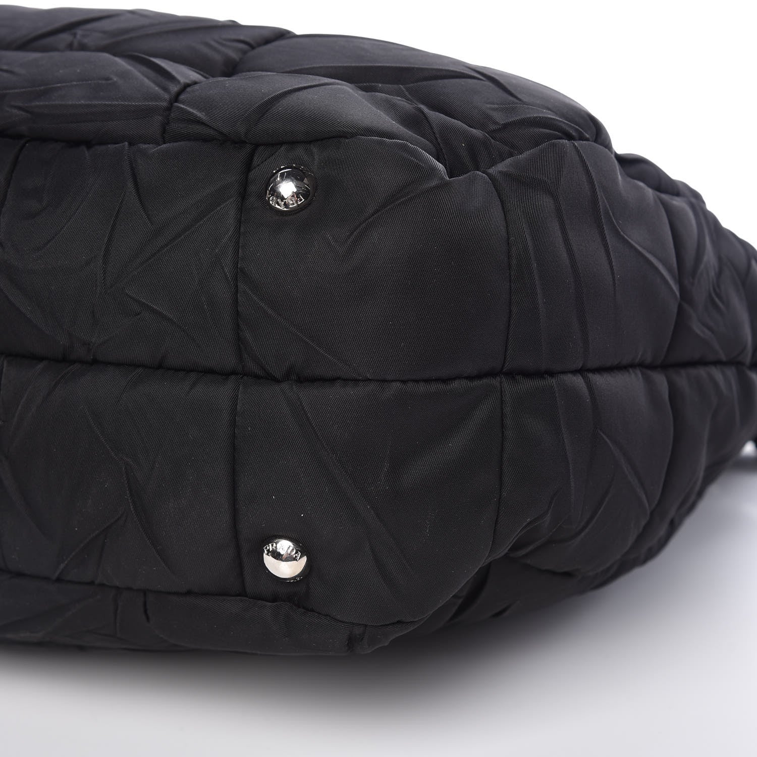 Prada Tessuto Nylon Quilted Tote Nero Black 11 of 13