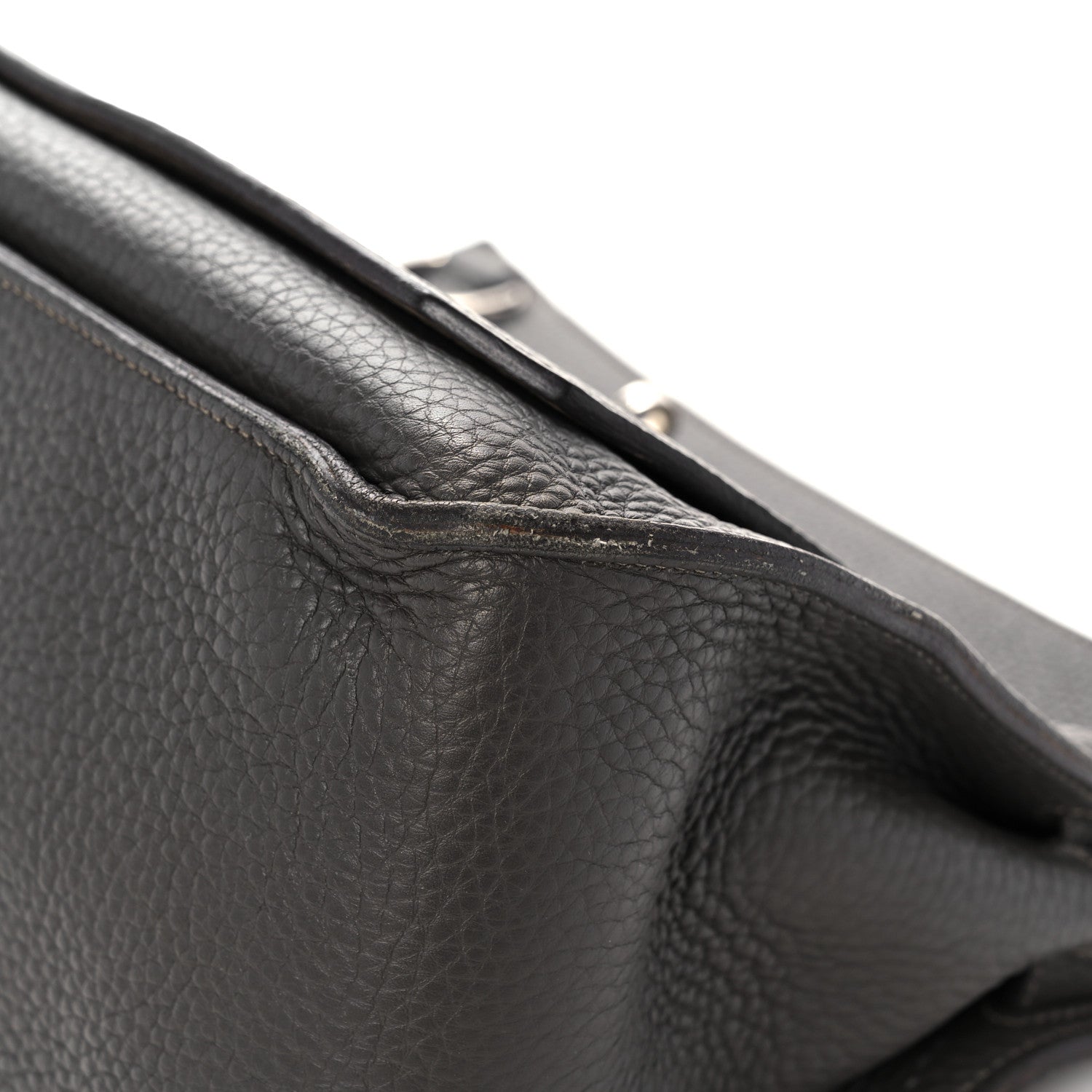 Hermes Taurillon Clemence Bicolor Jypsiere 34 Ardoise Gris Tourterelle 10 of 20