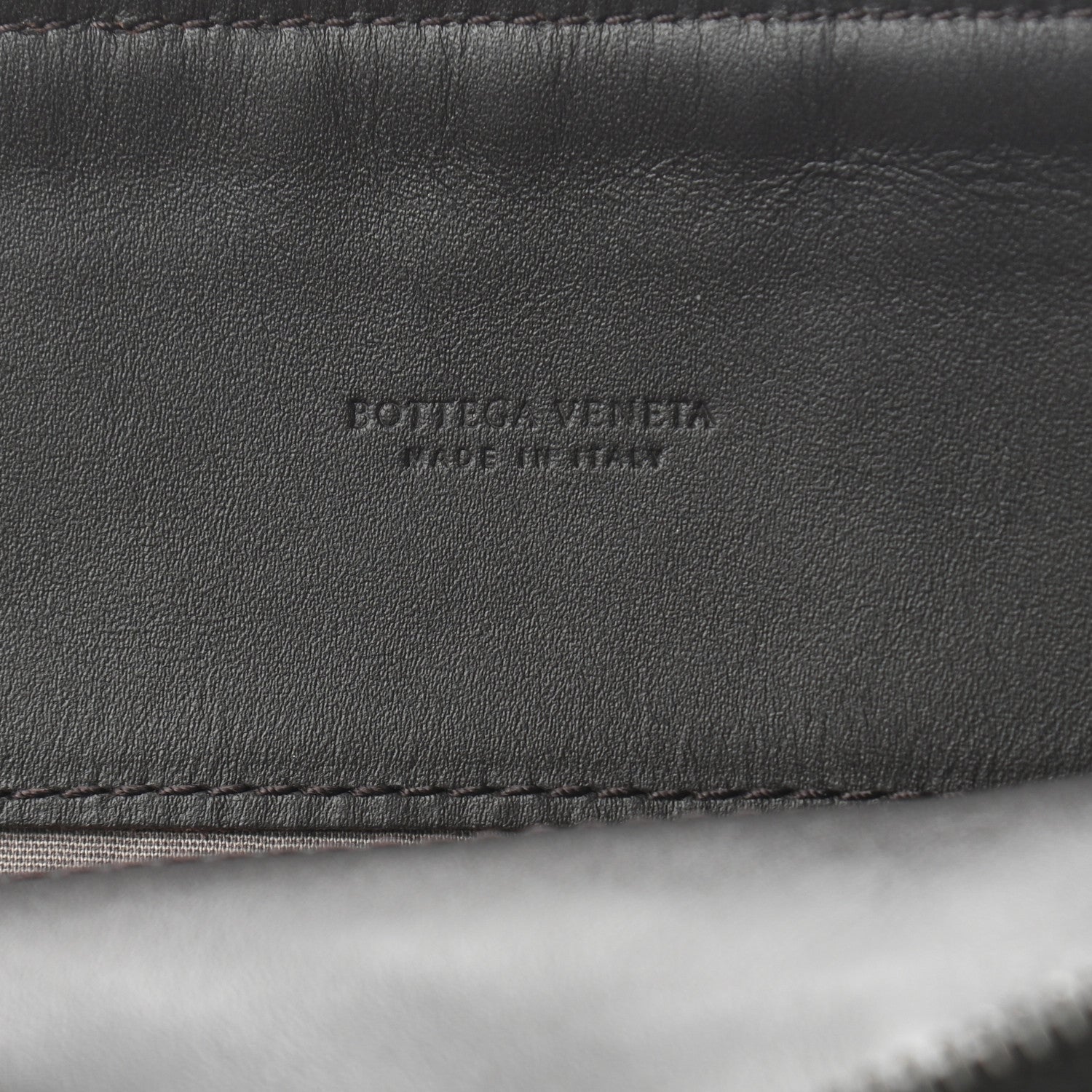 Bottega Veneta Nappa Intrecciato Flat Zip Pouch Black 5 of 7