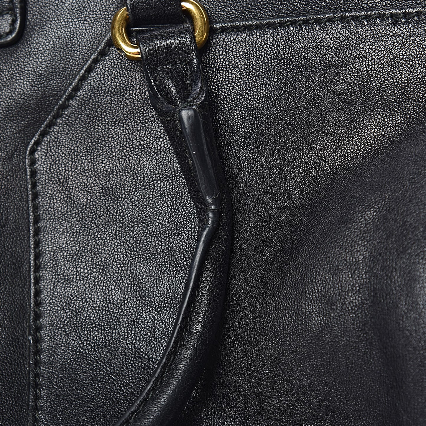 Sheepskin Small Cabas ChYc Black