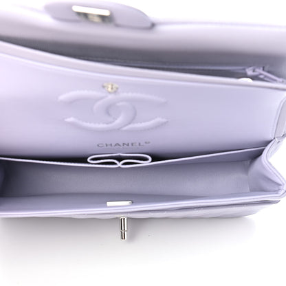 Chanel Caviar Quilted Medium Double Flap Light Purple 5 of 9