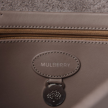 Mulberry Nappa Perforated Blossom Tote Taupe 8 of 10