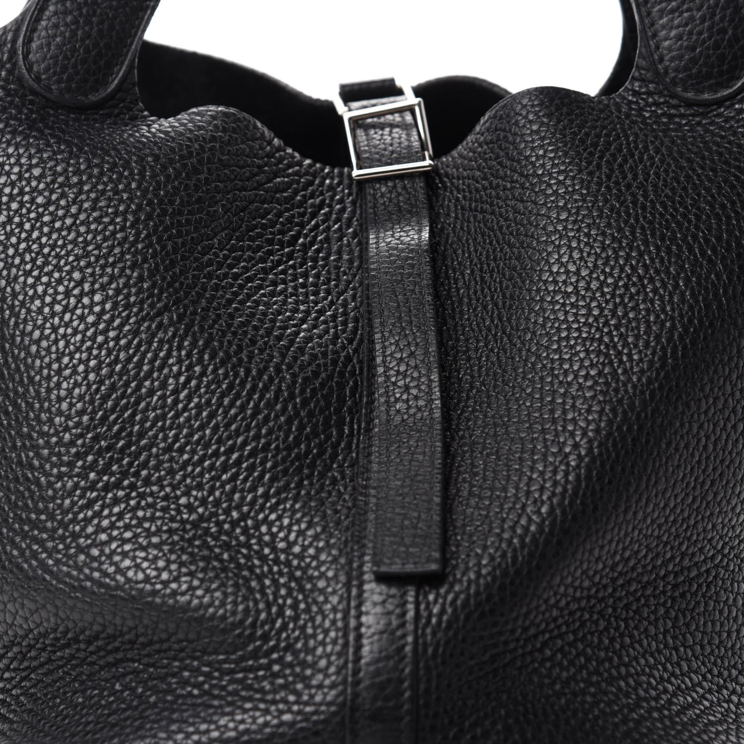 Hermes Taurillon Clemence Picotin 22 MM Black 10 of 10