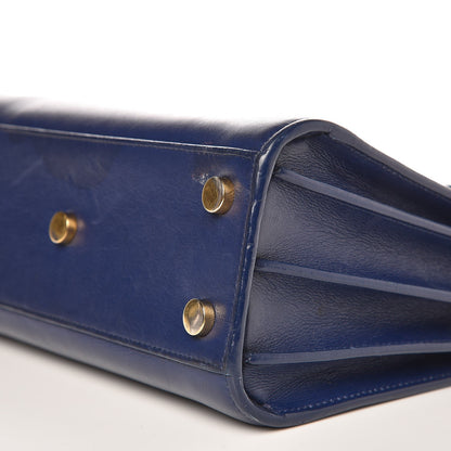 Saint Laurent Calfskin Nano Sac De Jour Dark Blue 16 of 19