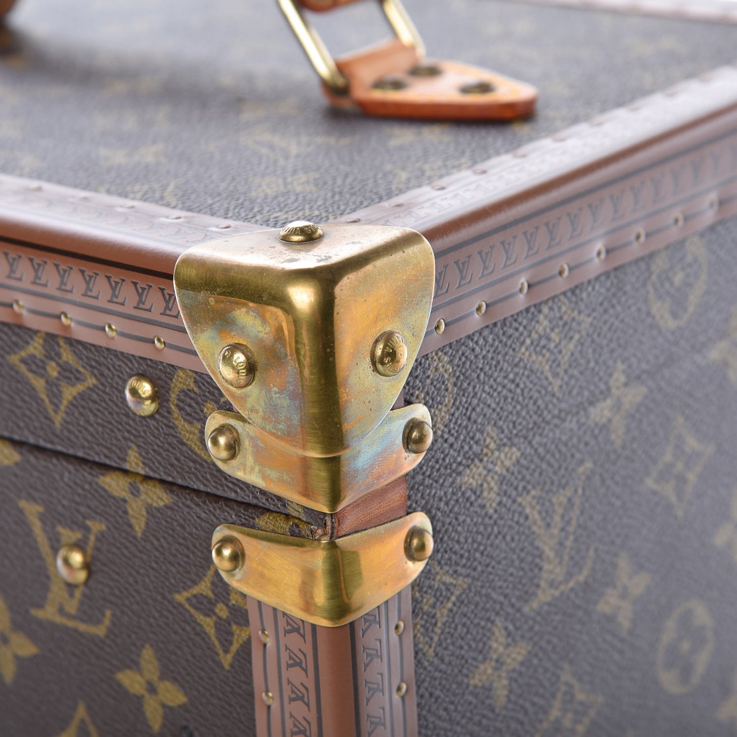 Monogram Boite Flacons Beauty Train Trunk Case