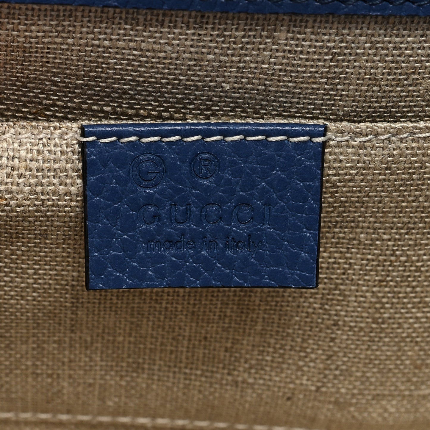 Dollar Calfskin Small Interlocking G Shoulder Bag Caspian