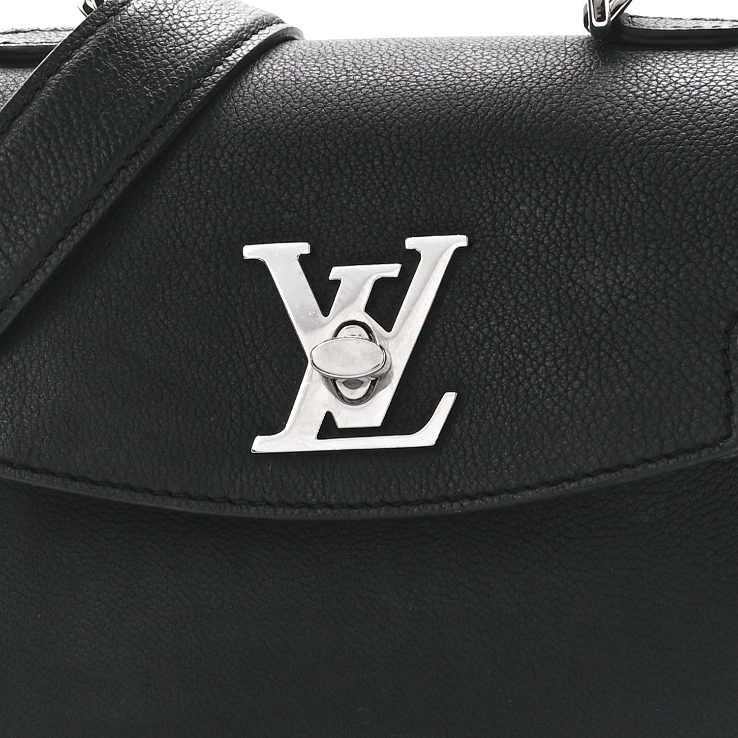 Louis Vuitton Calfskin Lockme Ever Mini Black 8 of 11