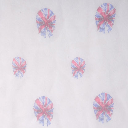 Alexander McQueen Silk Chiffon Britannia Skull Scarf 3 of 5