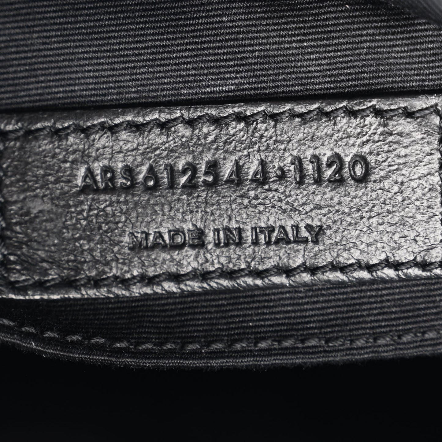 Calfskin Matelasse Monogram Lou Camera Bag Black