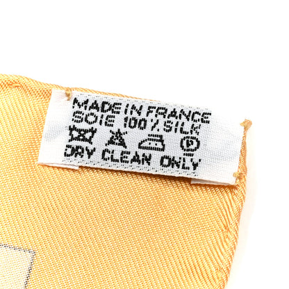 Hermes Silk La Vie A Cheval Scarf 90 3 of 7
