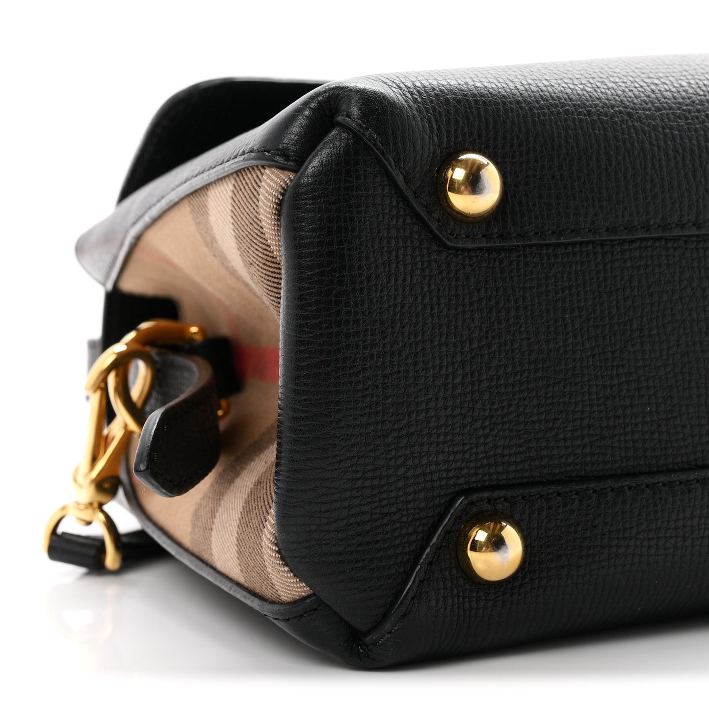 Derby Calfskin House Check Small Camberley Black