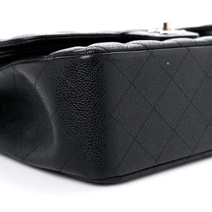 Chanel Caviar Quilted Jumbo Double Flap Black 8 of 14