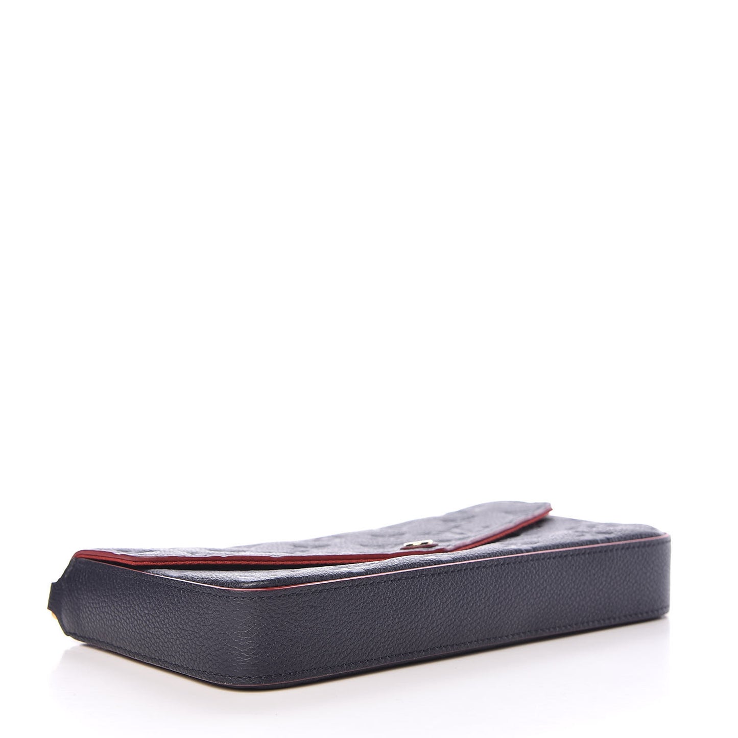 Empreinte Pochette Felicie Chain Wallet Marine Rouge