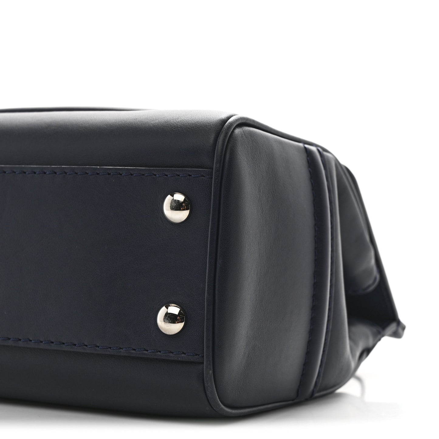 Calfskin Medium Palazzo Empire Bag Navy Blue