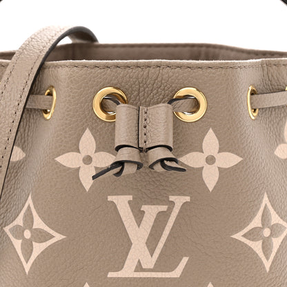 Louis Vuitton Empreinte Monogram Giant Nano Noe Tourterelle Creme 7 of 10