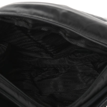 Prada Nylon Vela Messenger Bag Black 4 of 12