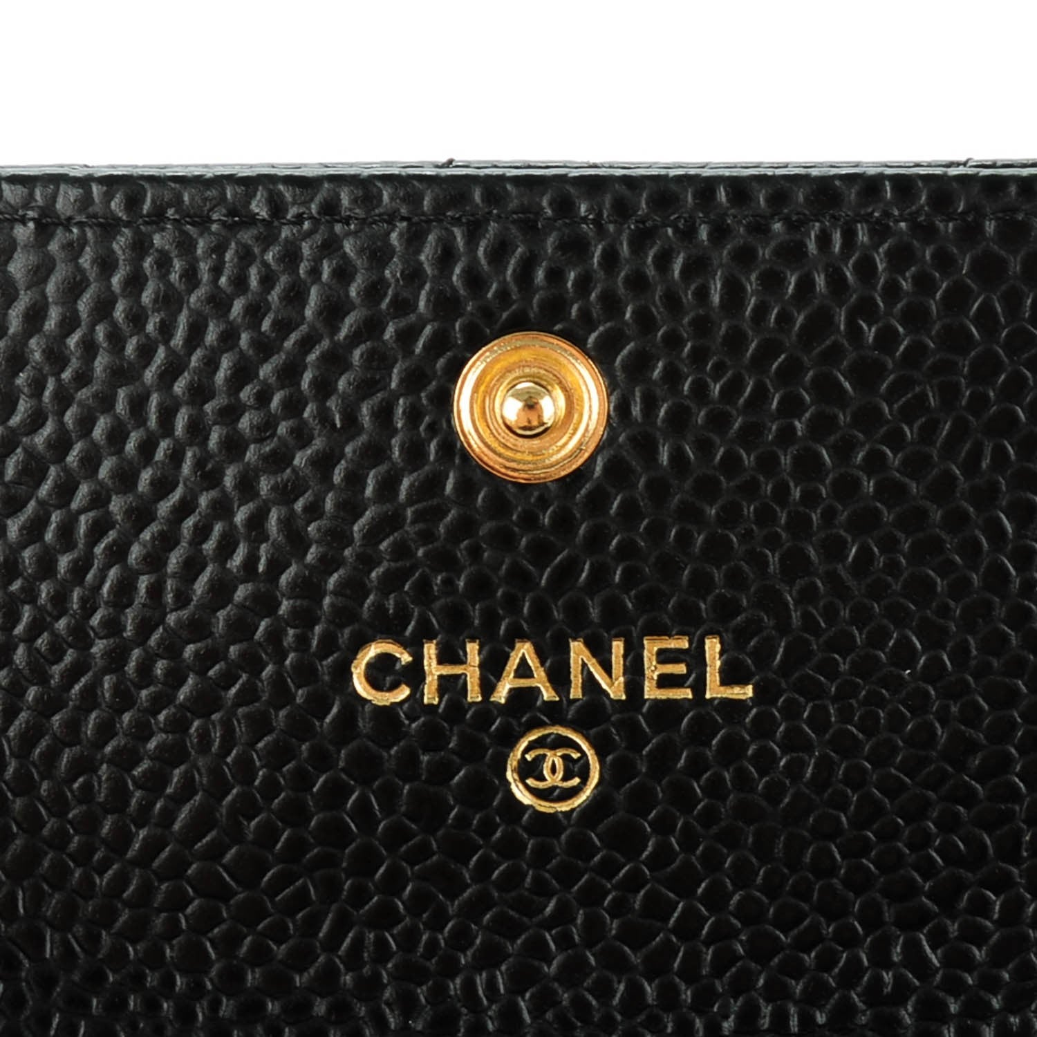 Chanel Caviar Quilted Flap Card Holder Black 5 of 8