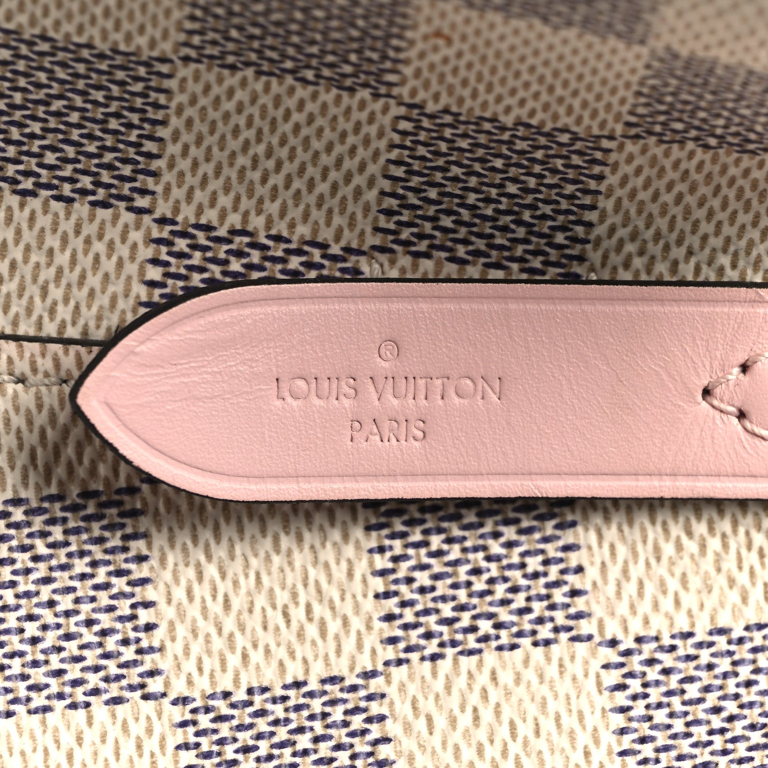 Louis Vuitton Damier Azur Neonoe MM Eau De Rose 6 of 11