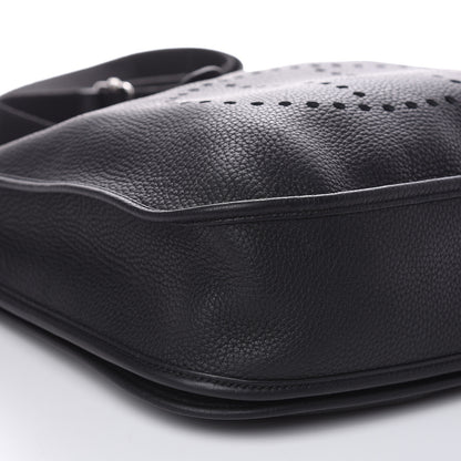 Hermes Taurillon Clemence Evelyne III GM Black 9 of 13