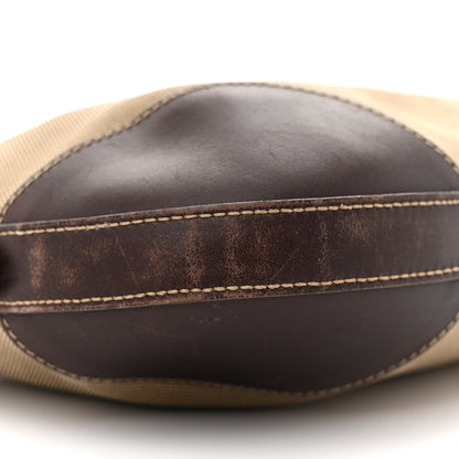 Prada Jacquard Logo Hobo Corda Bruciato 8 of 17