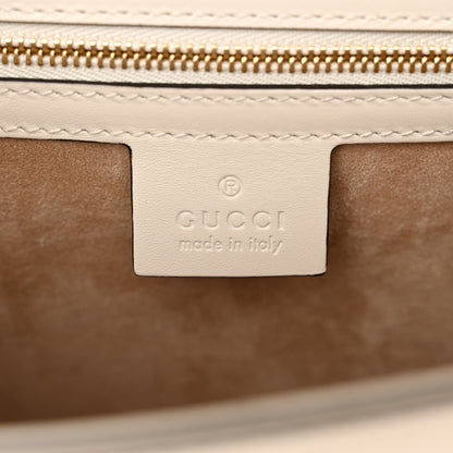 Gucci Calfskin Small Sylvie Shoulder Bag Off White 6 of 15