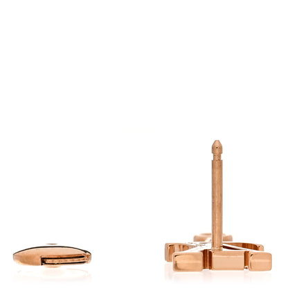 Louis Vuitton 18K Pink Gold Diamond Idylle Blossom LV Stud Single Earring 3 of 4