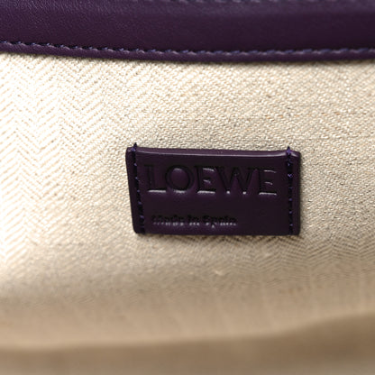 Loewe Calfskin Flamenco Knot XL Shoulder Bag Deep Aubergine 6 of 9