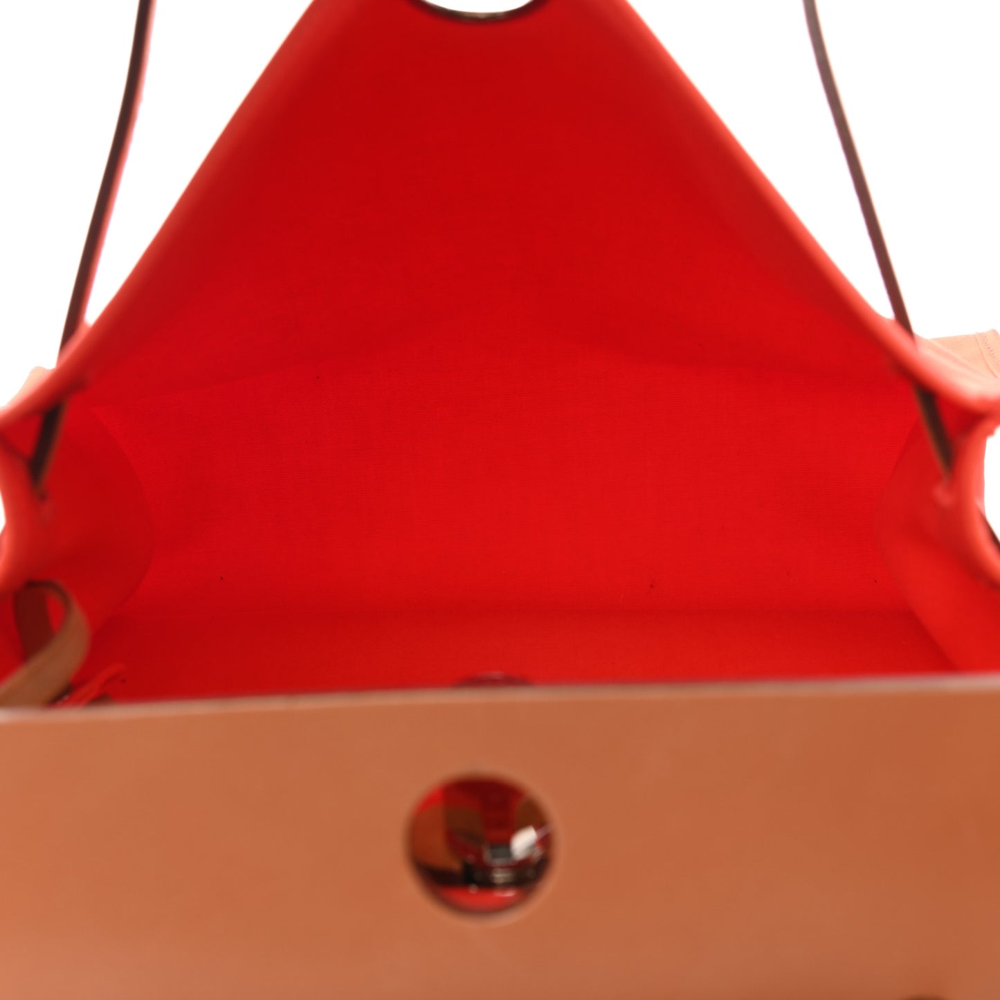 Vache Hunter Toile Herbag Zip 31 PM Capucine Fauve