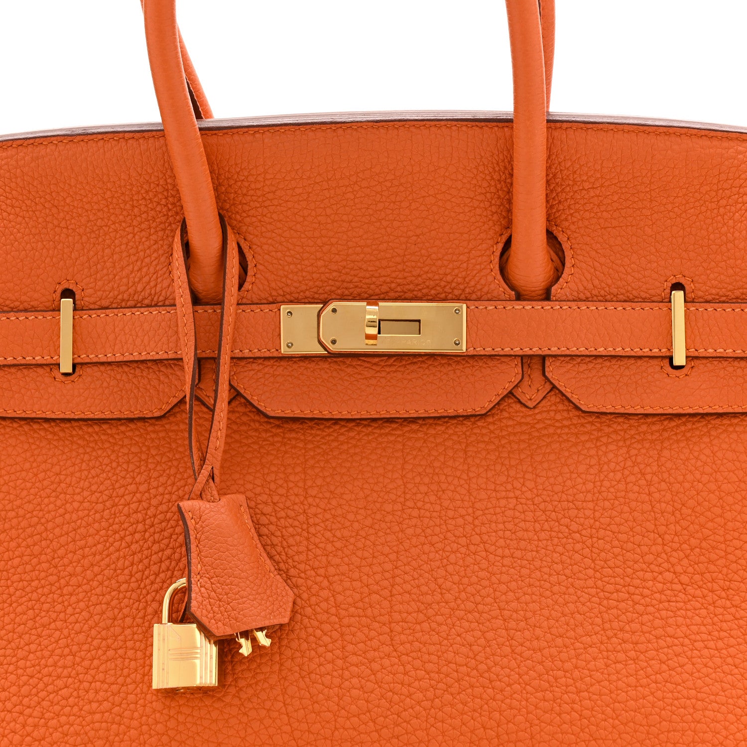 Hermes Togo Birkin 35 Orange 8 of 14