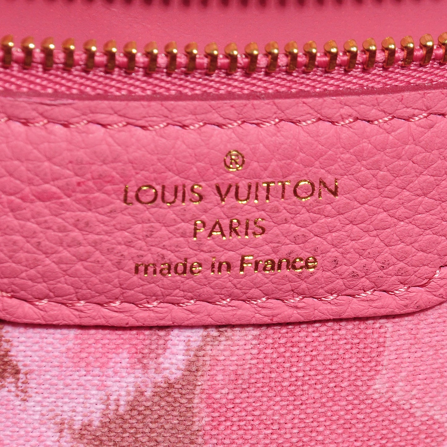Monogram Articles de Voyage Ikat Neverfull GM Rose Velours