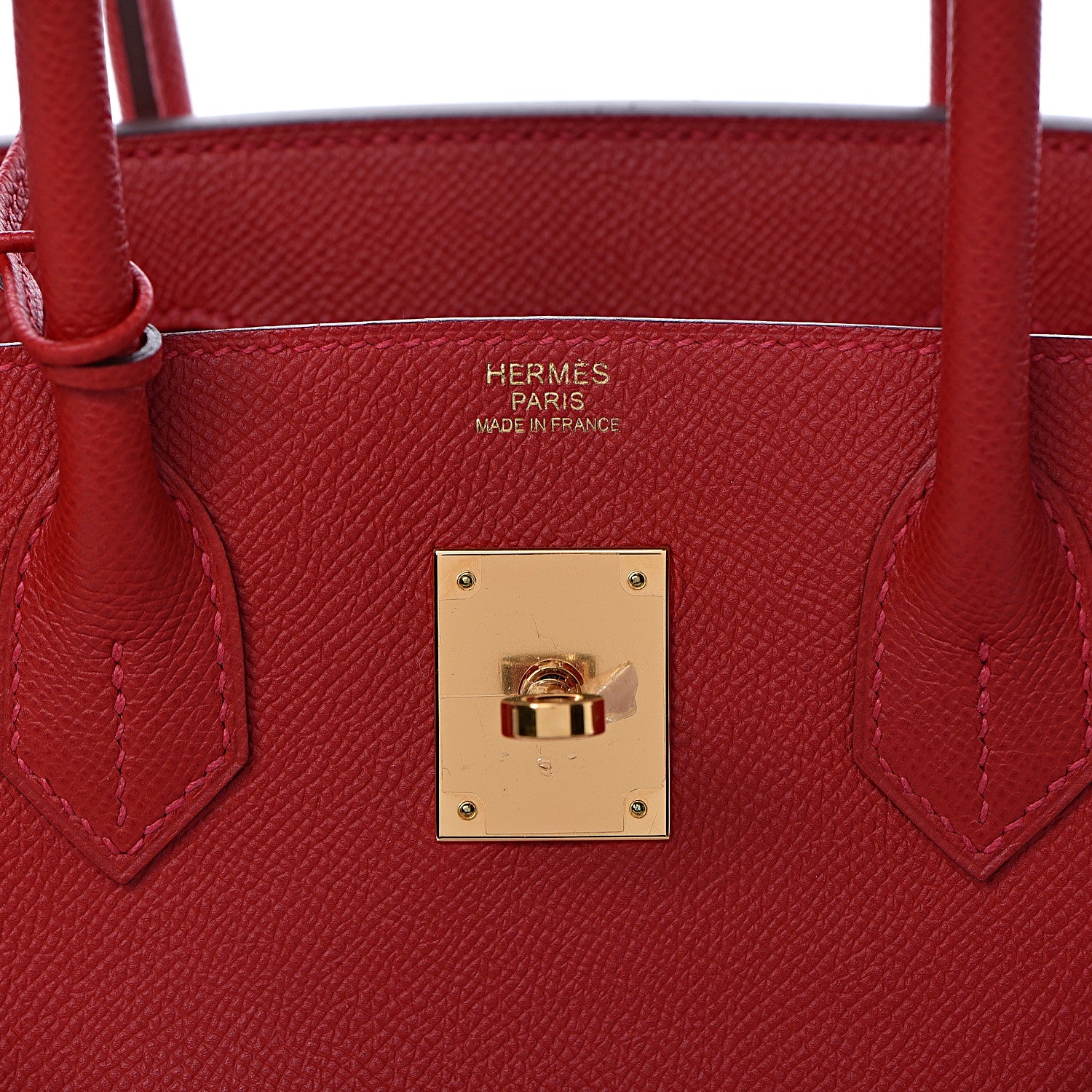 Hermes Epsom Birkin 30 Rouge Casaque 6 of 49