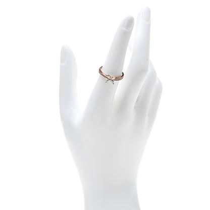 Tiffany 18K Rose Gold Diamond Victoria Ring 54 6.75 2 of 7