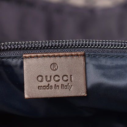 Gucci Nylon Diamante Web Tote Blue 6 of 10