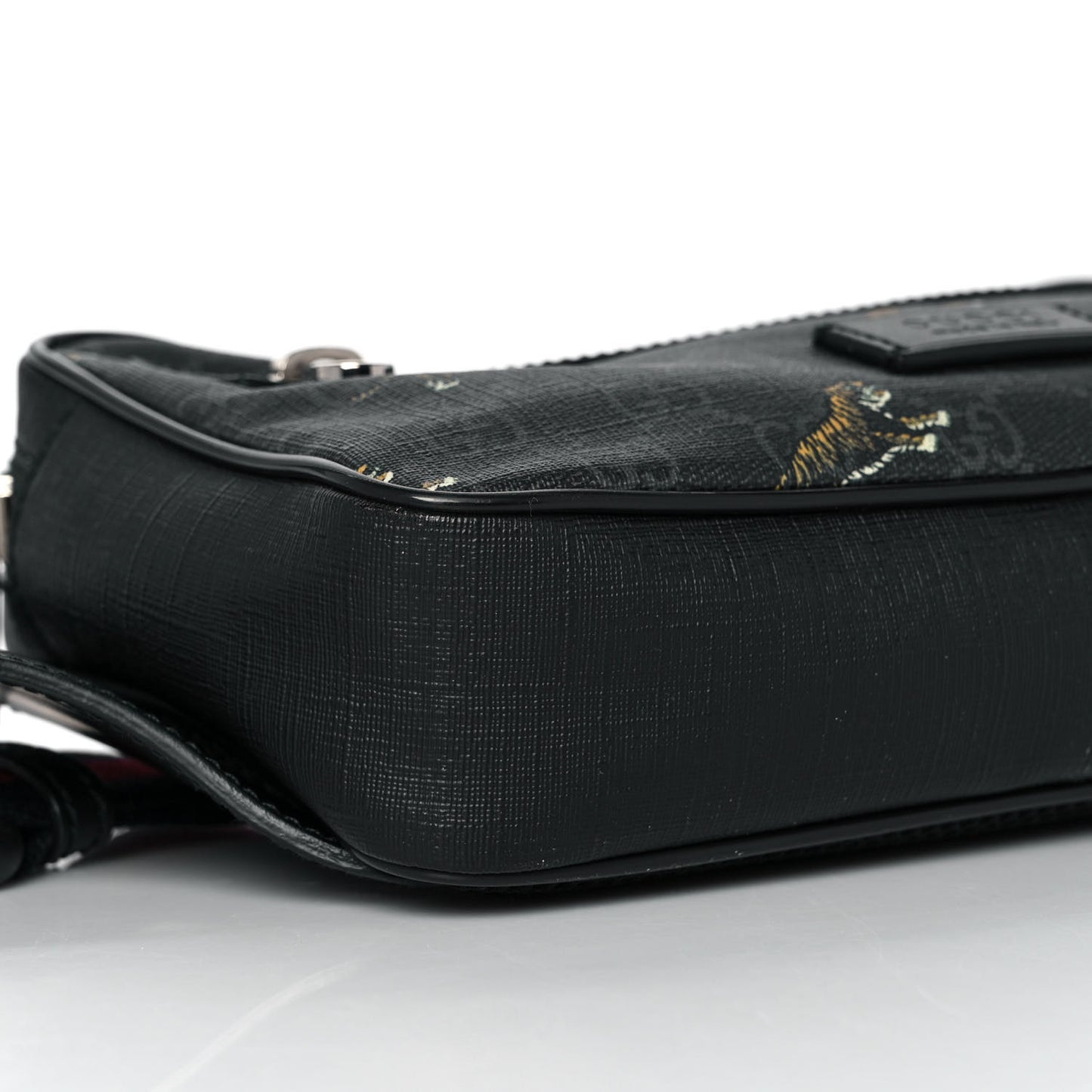 Soft GG Supreme Monogram Tigers Belt Bag Black Multicolor