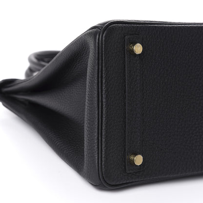 Hermes Togo Birkin 30 Black 5 of 9