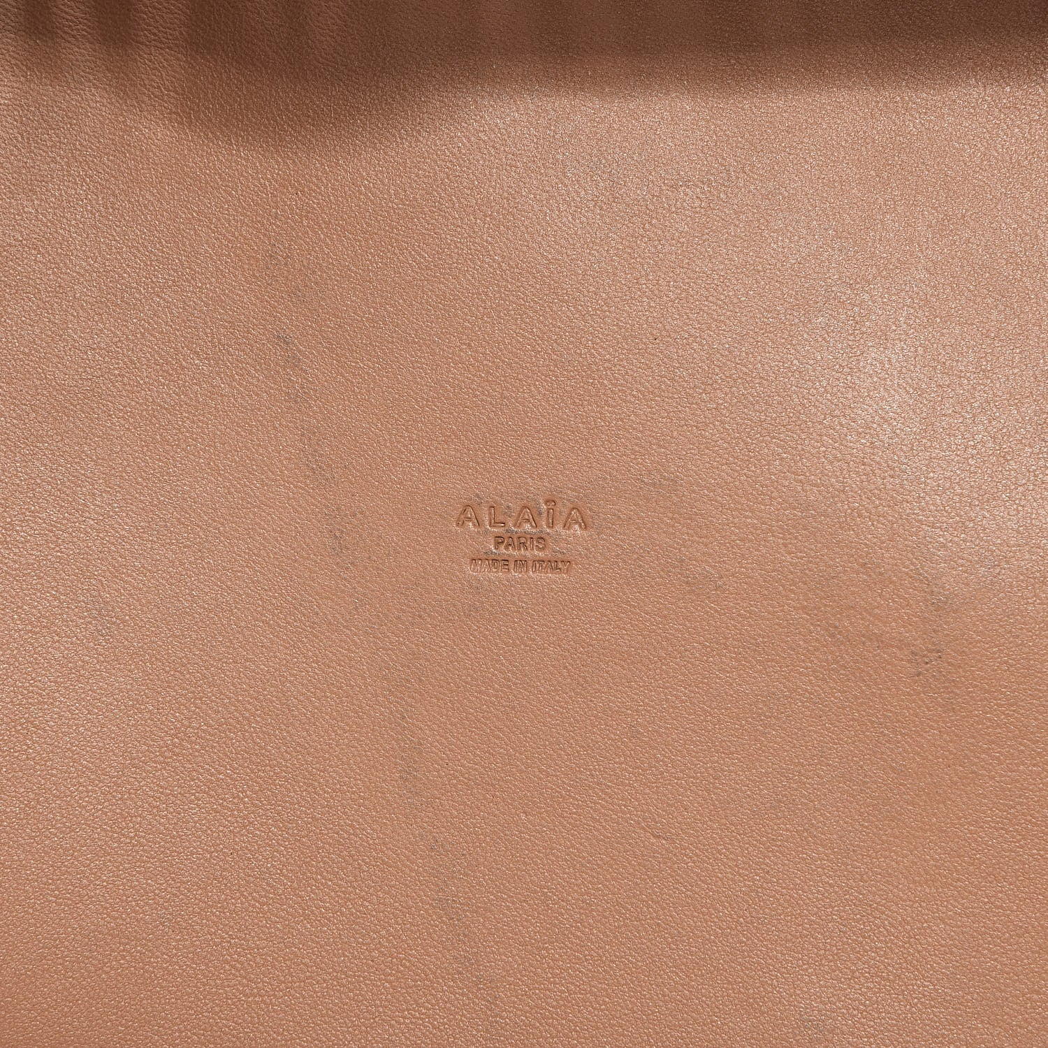 Alaia Calfskin Laser Cut Petale Tote Black 7 of 18