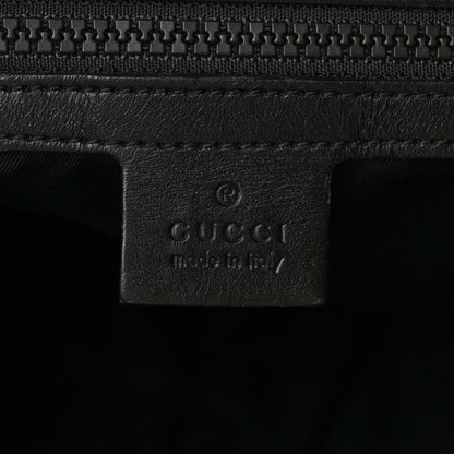 Gucci Techno Canvas Web Double Buckle Backpack Black 6 of 9