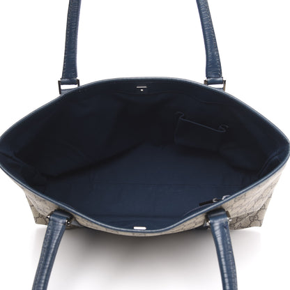 Gucci GG Plus Monogram Medium Joy Tote Navy 5 of 12