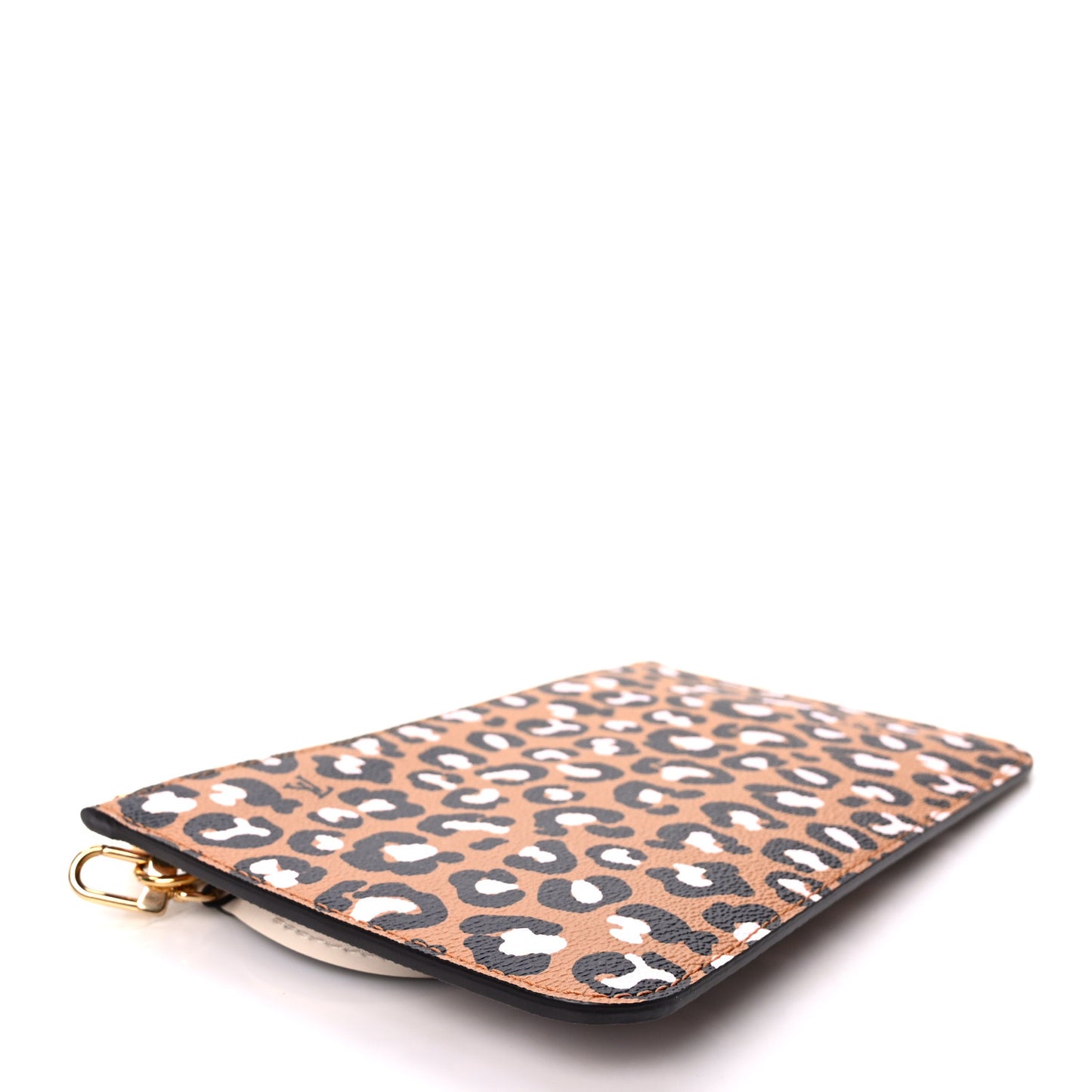 Monogram Giant Wild At Heart Neverfull MM Pochette Brown