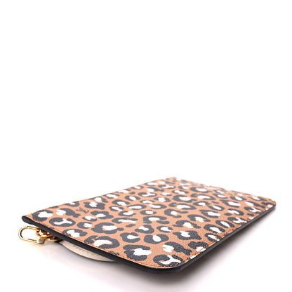 Louis Vuitton Monogram Giant Wild At Heart Neverfull MM Pochette Brown 4 of 6
